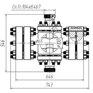 АСК КРП-70.100х70-БРС2.000