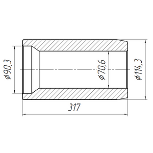 АСК 114,3х317,5НЖ
