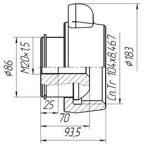 АСК М20х1,5.000А