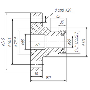 АСК КП-35.БРС 2-65х35.000