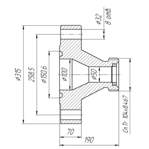 АСК КП–110.БРС 2–100х70.000А